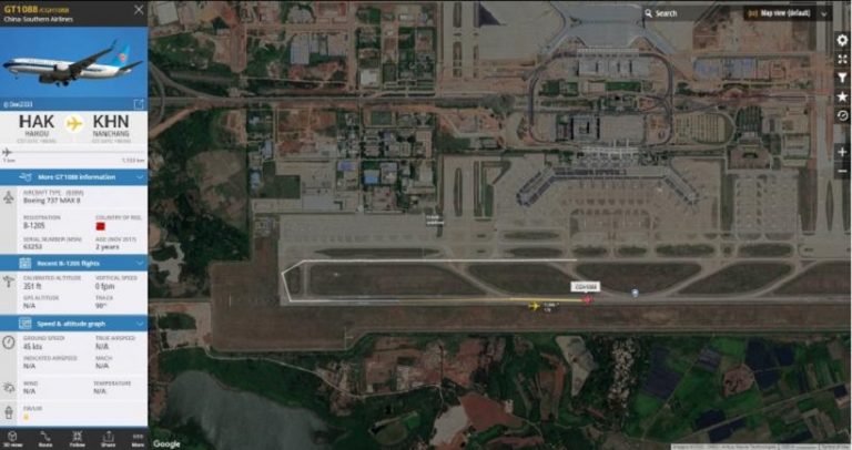 Boeing 737 Max Çin hava sahasında uçtu mu?