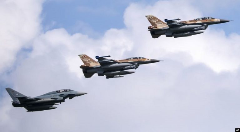 Almanya ve İsrail ortak hava tatbikatı gerçekleştirdi