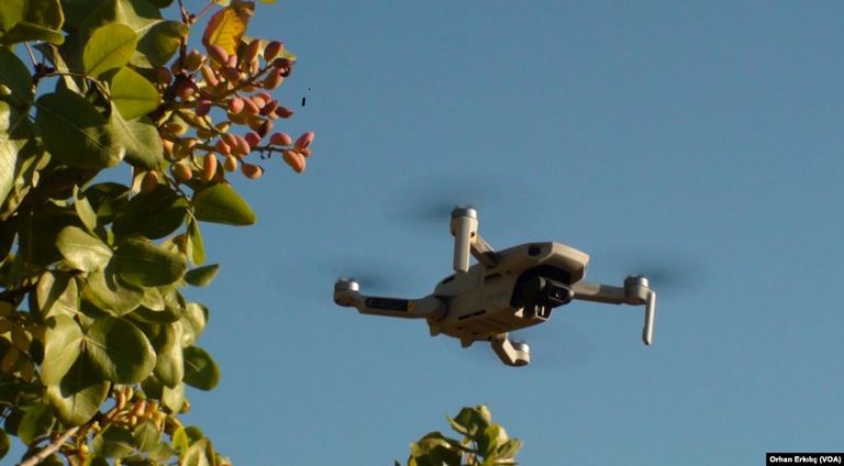 Antep’te Fıstık Hırsızlarına Karşı ‘Drone’lu Nöbet