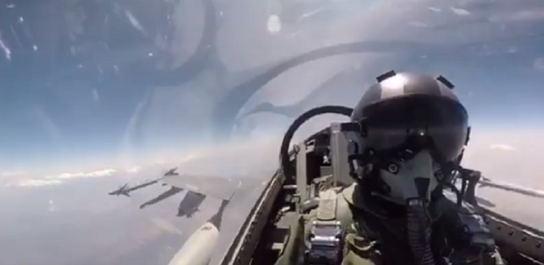 Türk F-16’larından Akdeniz’de nefes kesen harekat