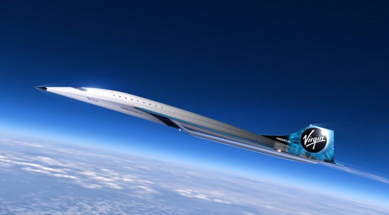 Virgin Galactic süpersonik yolcu uçağı tasarımını açıkladı