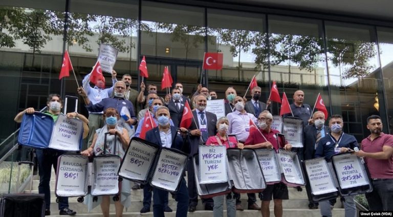 Salgında yüzde 85 küçülen seyahat acentaları hibe desteği istiyor