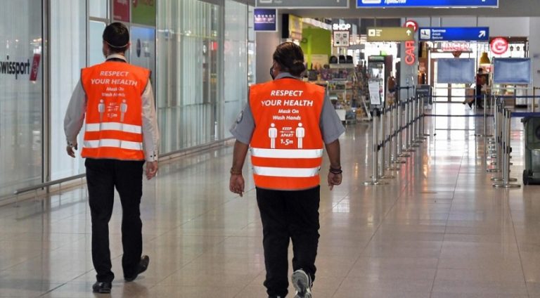 Bulgaristan Havalimanlarında örnek COVID-19 önlemleri