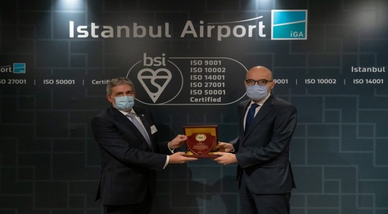 İstanbul Havalimanı, Uluslararası sertifikalara layık görüldu