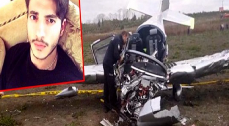 Dünkü kazada yaralanan Pilotaj lisans öğrencisi pilot adayı Beytullah Nart hayatını kaybetti