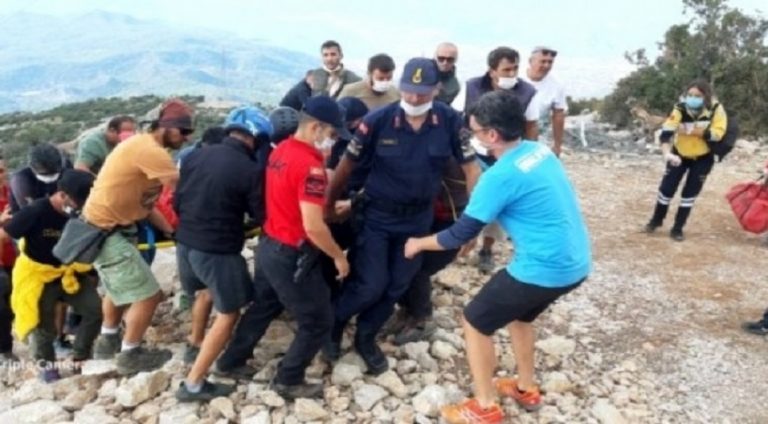 Fethiye’de yamaç paraşütü kazası: 2 Yaralı
