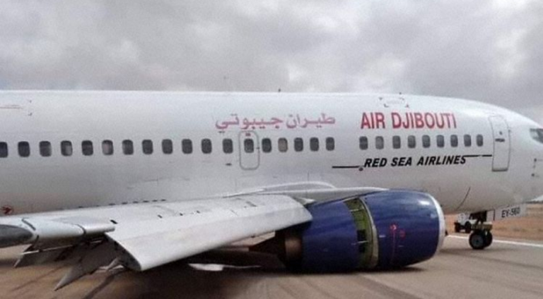 Air Djibouti uçağı kırıma uğradı