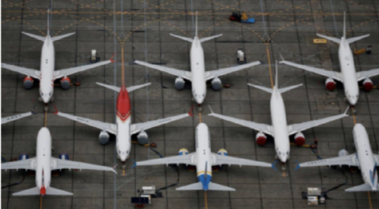 Boeing 737 MAX, medya temsilcileriyle birlikte gökyüzünde buluştu