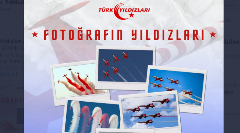 Türk Yıldızları, “fotoğrafın yıldızları” yarışmasının yedincisini düzenliyor