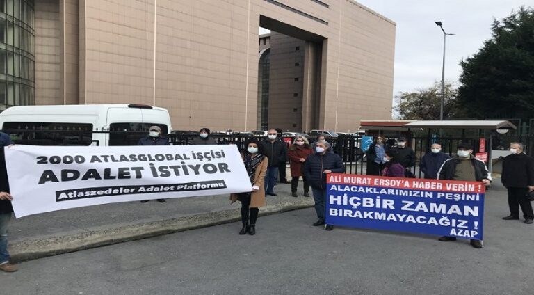Atlasglobal çalışanlarının alacak davası duruşması 18 Mart’a ertelendi