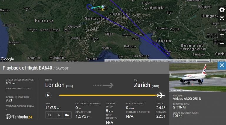 British Airways uçağı pilotu fenalaşınca yedek meydana divert etti
