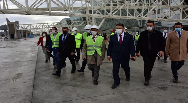 Ersan Saner: “Ercan Havalimanı’nın yeni terminalinin hizmete girmesi için her türlü çalışma yapılacak”