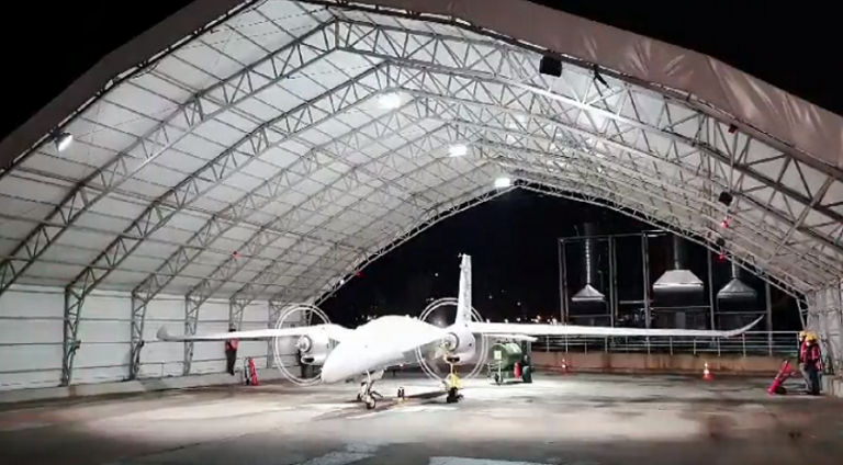 Selçuk Bayraktar, AKINCI PT-3 testinden video paylaştı