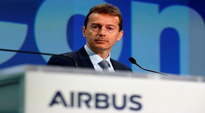Airbus's annual press conference on Full-Year 2019 results in Blagnac