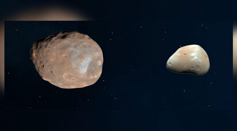 Yeni Mars araştırmasından çarpıcı sonuç: “Geçmişteki büyük uydusu parçalandı, enkazı gezegene yağdı”