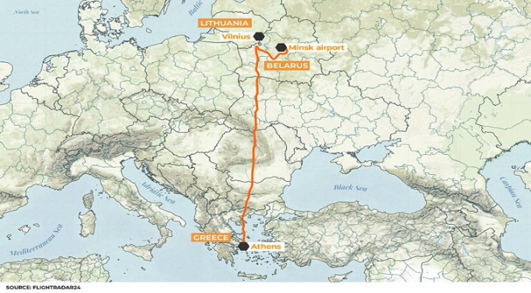 NATO’dan Belarus’a soruşturma çağrısı yaparken İngiltere de hava sahası yasağı getirdi