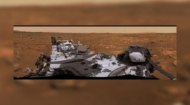 NASA’nın Mars aracından 992 fotoğraftan geldi