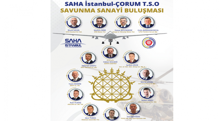 Çorum Savunma Sanayi Buluşması’nda savunma sanayisinde yeni hedefler belirlenecek