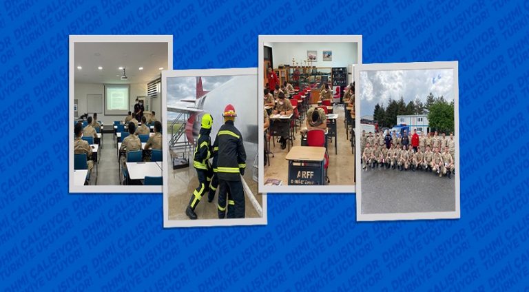 DHMİ’den Jandarma Havacılık İtfaiye Personeline Eğitim
