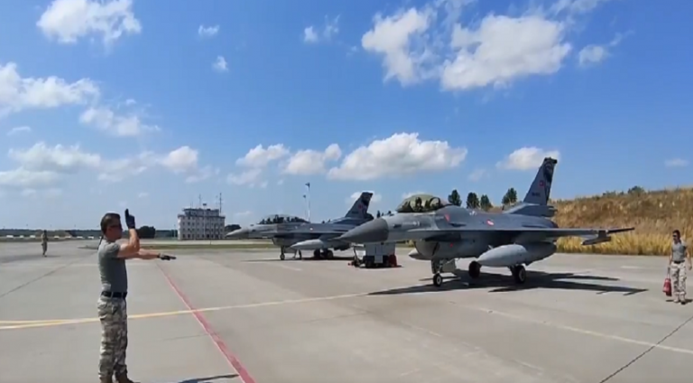 Türk F-16’ları NATO’nun Baltık Hava Polisliği kapsamında ilk görevi icra etti (video)