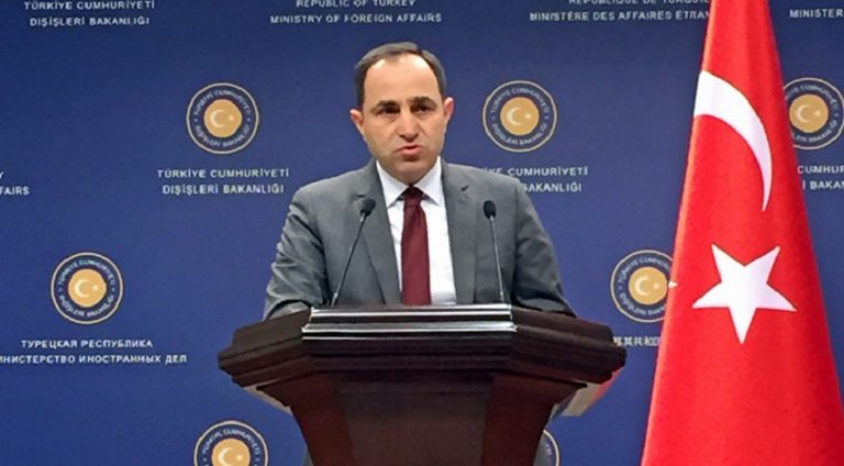 Dışişleri Bakanlığı Sözcüsü Tanju Bilgiç: ‘‘Türkiye’nin haklarının yenmesine fırsat vermeyiz’’ 