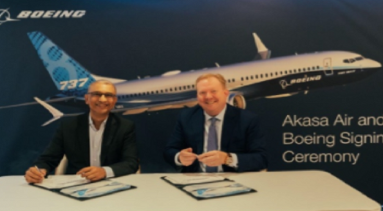 Boeing, Akasa Havayolu’na 737 MAX siparişiyle Hindistan’a geri döndü