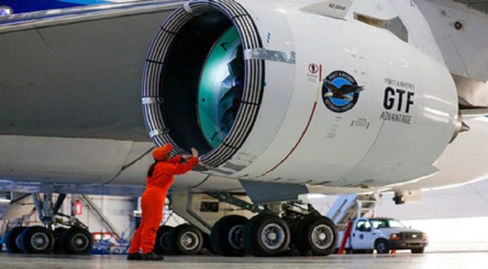 Pratt Whitney GTF Advantage Engine