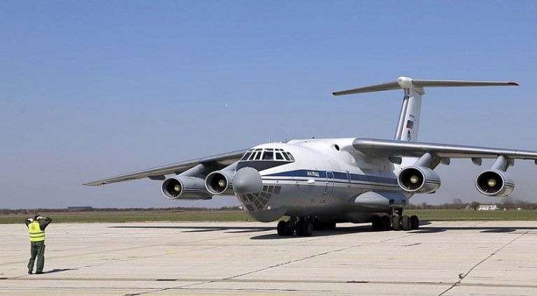 Rus Hava Kuvvetlerine ait IL-76 tipi nakliye uçağı düşürüldü