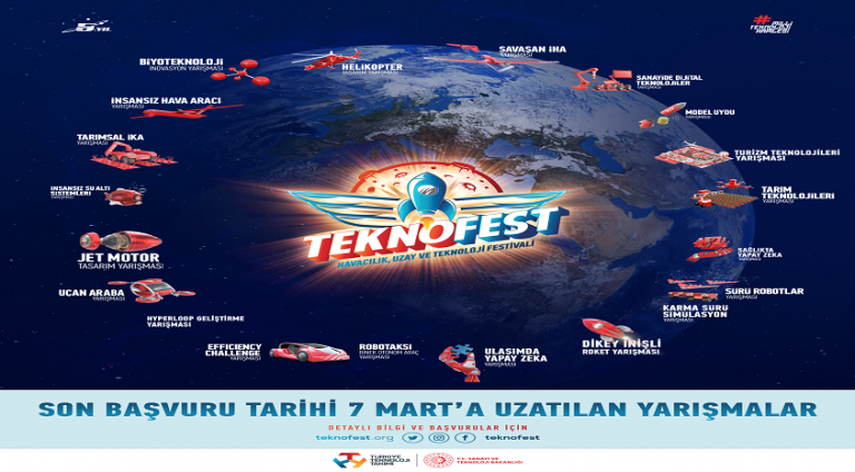 Gençler İstedi, TEKNOFEST Karadeniz’de Başvuru Süresi 7 Mart’a Uzatıldı