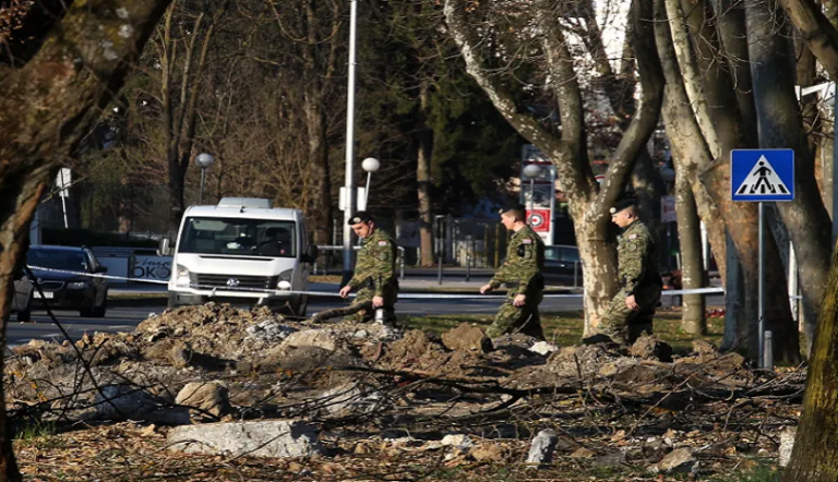 Ukrayna’dan uçan askeri insansız hava aracı Hırvatistan’da düştü