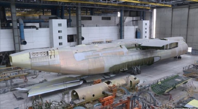 Yapımı yarıda kalan ikinci an-225’in de bulunduğu Antonov fabrikası bombalandı