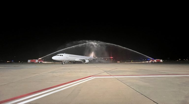 Gazipaşa-Alanya, SmartLynx Hava Yolları’nın Tallinn’den gelen ilk uçuşunu karşıladı