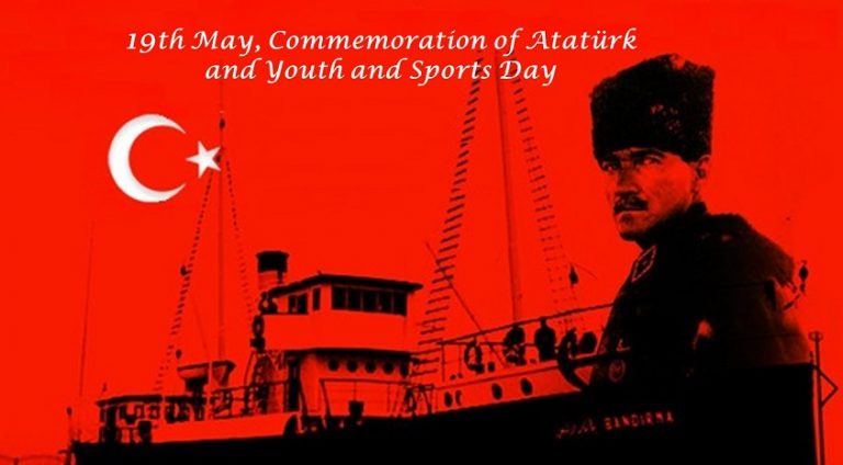 Atatürk’ü Anma, Gençlik ve Spor Bayramımız Kutlu Olsun