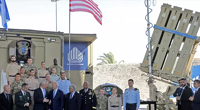 İsrail, Joe Biden’a İran’a karşı geliştirdiği yeni lazerli anti drone sistemlerini tanıttı