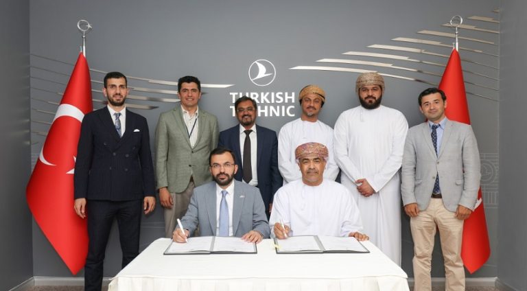 Türk Hava Yolları Teknik A.Ş. ve Oman Air, ‘’Komponent Bakım ve İkame Yedek Parça Desteği Anlaşması’’ imzaladı