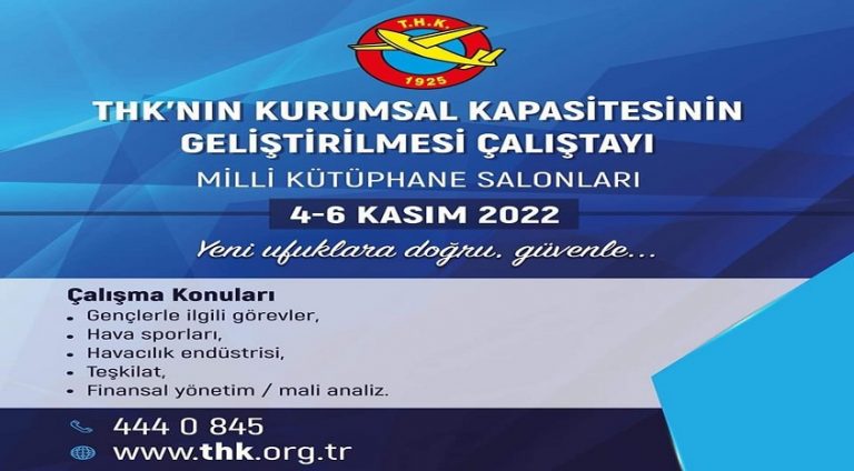 Türk Hava Kurumu Çalıştayı yapıldı