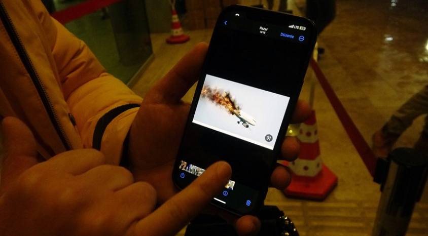 Trabzon Havalimanı’nda hareketli saatler! Uçakta bomba araması!