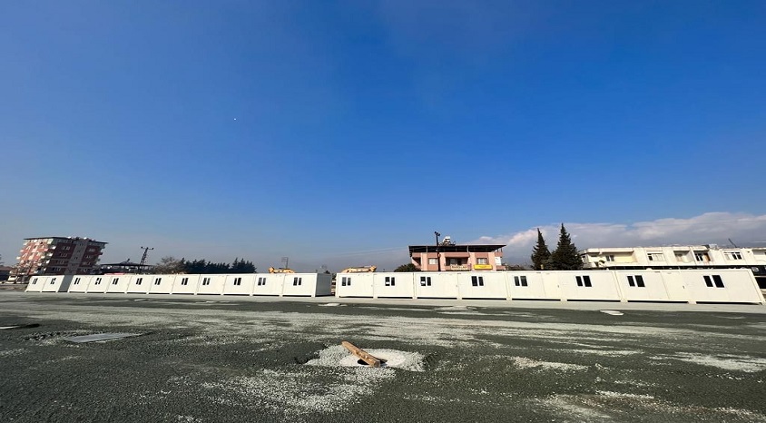 İGA’nın Hatay’da Kurduğu Konteyner Kent 8 Mart’ta Hizmete Açılıyor