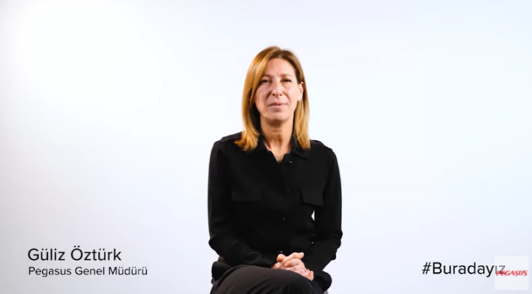 Pegasus Hava Yolları CEO’su Öztürk: “Mor Yerleşke Projesi’nde yaraları sarmak için hava yolu ulaşım desteği veriyoruz” (video)