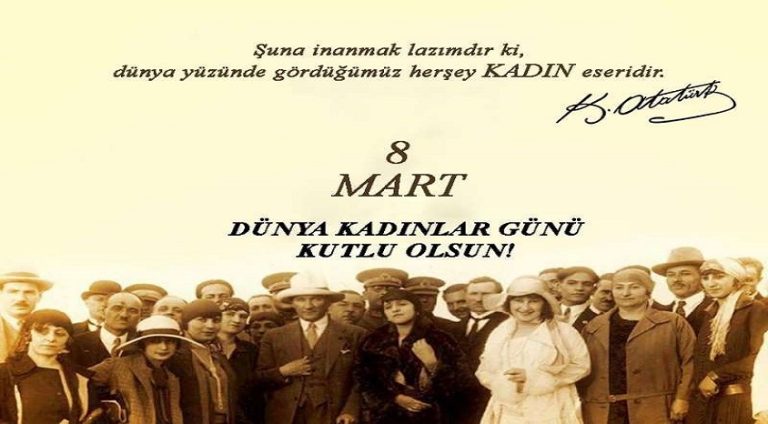 8 Mart Dünya Kadınlar Günü Kutlu Olsun