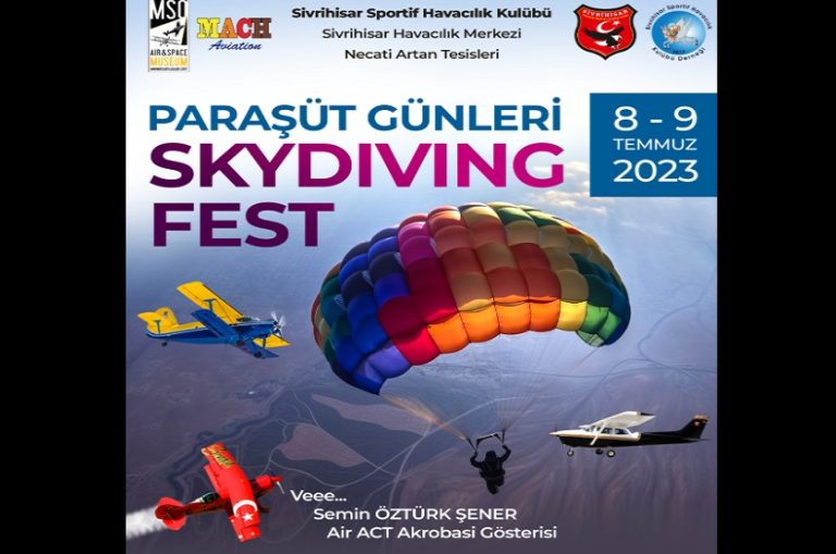 ‘S.H.M. SKYDIVING FEST 2023’ Başlıyor