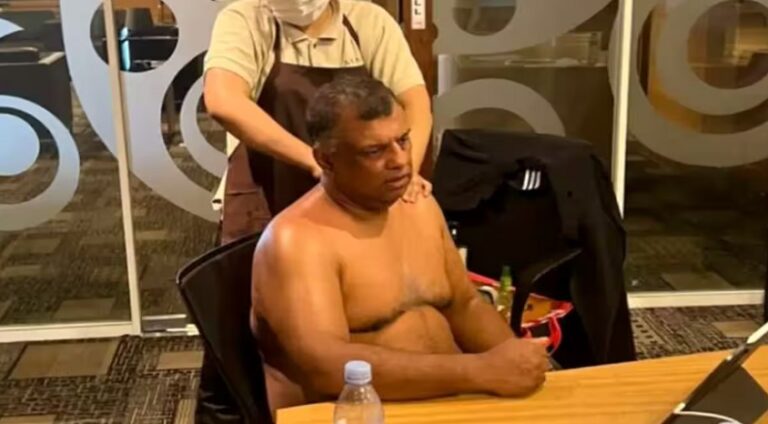 AirAsia patronu toplantı sırasında ‘profesyonel olmayan’ masaj fotoğrafı nedeniyle eleştirildi
