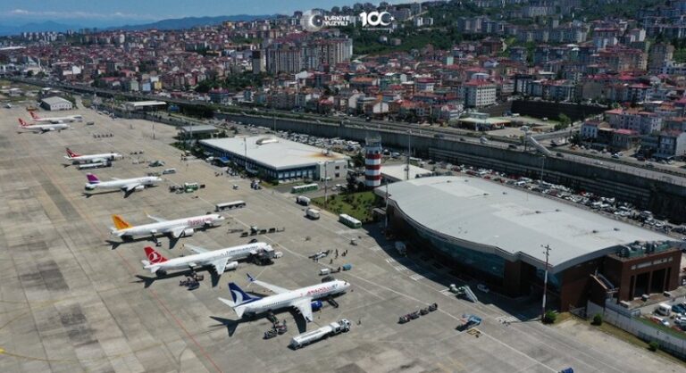 Trabzon Havalimanı 2023 yılı hava yolu uçak, yolcu ve yük istatistikleri açıklandı