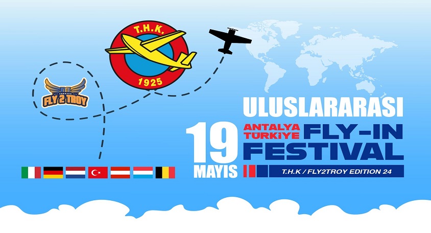 “Uluslararası Antalya Türkiye Fly 2 Troy Festivali” 19 Mayıs’ta gerçekleştirilecek