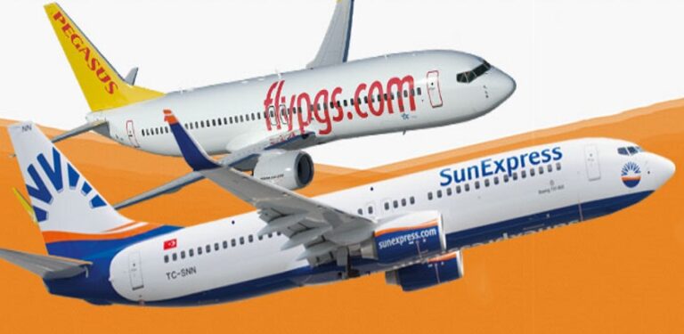 Pegasus ve Sunexpress Bilgi Teknolojileri (BT) kesintilerinden etkilenmedi