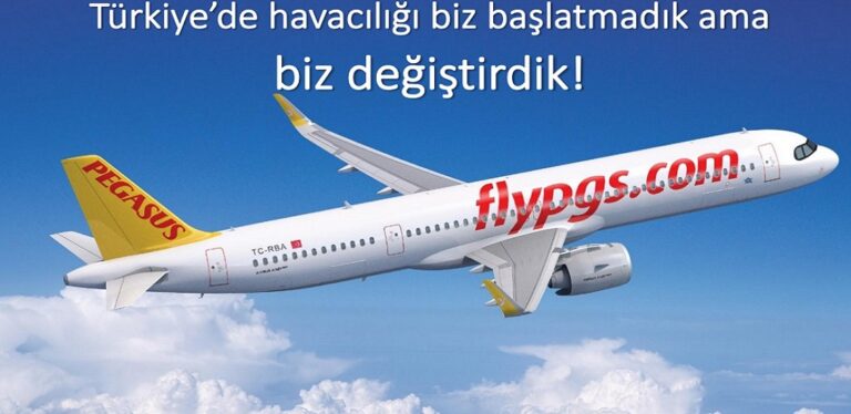 Pegasus Hava Yolları filosunda kaç uçak var?