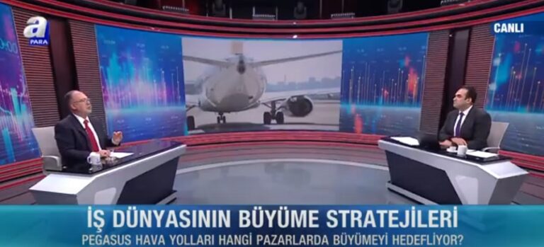 Pegasus Yönetim Kurulu Başkanı Mehmet Nane: “Havacılığa 22,5 milyar dolar yatırım yaptık”