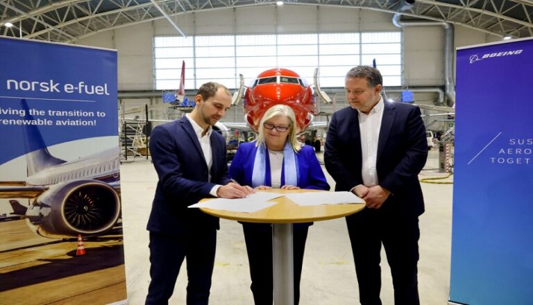 Boeing, Avrupa’da SAF üretimini artırmak için Norsk e-Fuel ile ortaklık kurdu