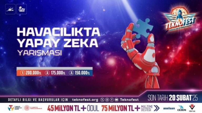 Havacılıkta Yapay Zeka Yarışması için başvurular devam ediyor