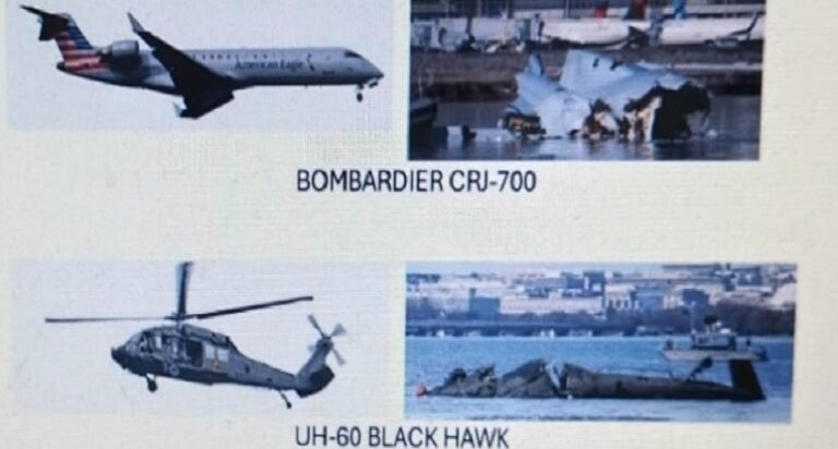 NTSB Washington DC Yakınlarında Meydana Gelen Jet-Helikopter Kazasının Kaza Ön Raporu Yayımlandı